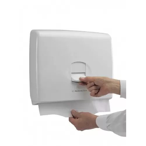 Диспенсер для персональных покрытий на сиденье унитаза Kimberly-Clark Professional серии Aquarius (6957)