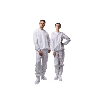 Костюм (куртка+брюки) М-409 для чистых помещений
