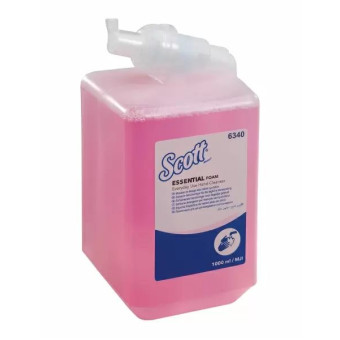 Мыло пенное Scott Essential в картридже 1 литр (6340)