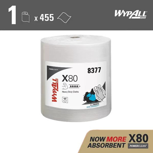 Протирочный материал WypAll X80 (455 листов)
