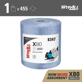 Протирочный материал WypAll X80 Jumbo Roll Blue
