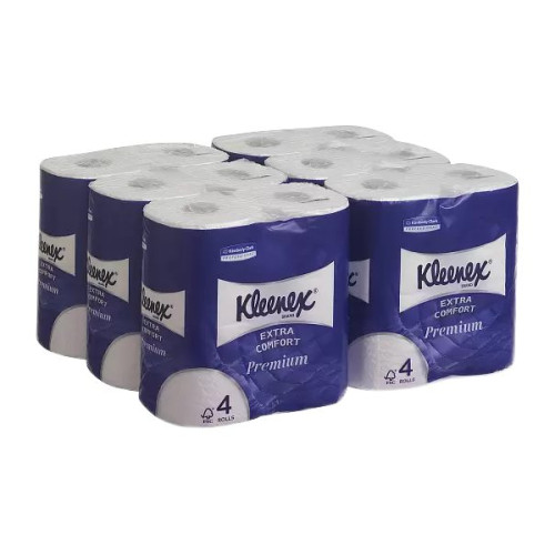 Туалетная бумага в малом рулоне Kleenex PREMIUM (8484)