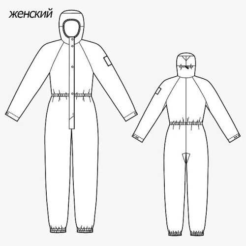 Защитный комбинезон Юниформ Б-150 с капюшоном
